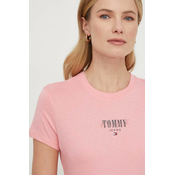 Majica kratkih rukava Tommy Jeans za žene, boja: ružičasta