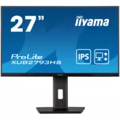 Iiyama XUB2793HS-B7 LED monitor 27 1920 x 1080 FHD 100 Hz IPS 300 cd 1300 1ms HDMI DP