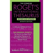 The Concise Roget's International Thesaurus