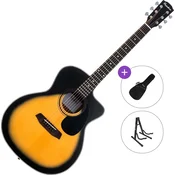 Pasadena PGC-100 Standard SET Sunburst Akustična kitara Jumbo