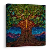 Slika drevo življenja pod zvezdami - 30x30