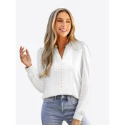 Cupshe Bluza Long Sleeve bela