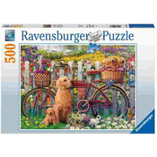 Ravensburger Puzzle Slatki psi 500 dijelova