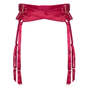 Hunkemöller Pasek za nogavice magenta