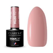 Claresa Nude 112 hibridni lak za nohte 5 g
