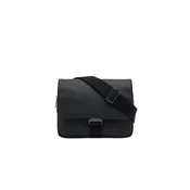 LACOSTE Torba za čez ramo Lacoste Sacoche rabat Mens Classic Noir črna