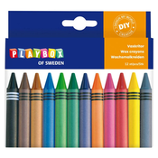 PlayBox: Set voščenk 12 kosov, 1,1 cm