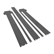 Rubber car mats VW T7 Multivan 2021- (2nd and 3rd row)