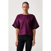 United Colors of Benetton bluza ženska lanena