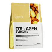 OstroVit Hidrolizirani goveji kolagen + Vitamin C, 400 g, Ananas