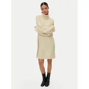 Vero Moda Pletena obleka Aquarius 10331900 Bež Regular Fit