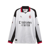PUMA AC MILAN x SLAM JAM Limited Edition Long Sleeve Jersey Men, Sports, Silver Mist, S