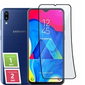 shumee Hibridno steklo ZA Samsung Galaxy M10 ZA celozaslonski keramični 9D