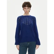 Pepe Jeans Pulover Naina PL702241 Modra Regular Fit