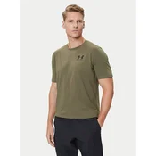 Under Armour Majica UA SPORTSTYLE LC SS 1326799 Khaki Regular Fit