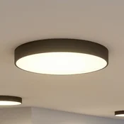 Arcchio LED stropna svetilka Noabelle, O 80 cm, črna, kovina - Kuhinja - Sodobni - črna, bela
