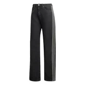 ADIDAS ORIGINALS Kavbojke Firebird siva/črn denim