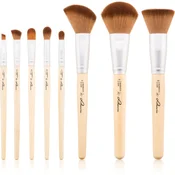 Luvia Cosmetics Bamboo’s Leaf Brush Set set čopičev z etuijem