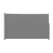 SONGMICS Stranski nadstrešek 180x400 cm siva, (5000248685)