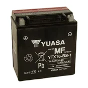 Yuasa Super MF YTX16-BS-1 Motorcycle Battery