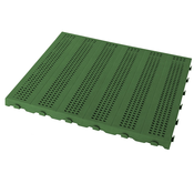 ONEK PVC talna obloga PIASTRELLA 40x40 cm luknjičasta - zelena