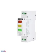 Schelinger signalna LED kontrolna lučka na DIN letev za 3 faze 230 V BM-A15-SL9-3F