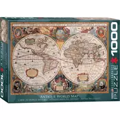 Eurographics Orbis Geographica World Map 1000-Piece Puzzle 6000-1997