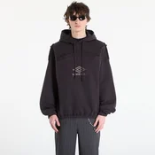 Mikina Umbro by SlamJam Medal Masked Hoodie Strong Wash Black L
