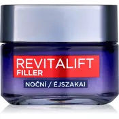L’Oréal Paris Revitalift Filler nocna krema za popunjavanje protiv starenja 50 ml