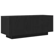 Vidaxl TV omarica Črna Orehovina 100 x 35 x 40 cm Konstruiran les