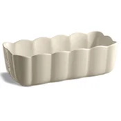 Sponge cake baking pan, ceramic, 28.5 x 13 cm / 1.8 L, Clay - Emile He