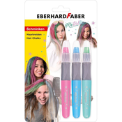 Pastele za kosu Eberhard Faber - 3 boje, metalik