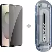 Nillkin kaljeno steklo 0,25 mm Guardian 2.5D za Samsung Galaxy S26 črno (z aplikatorjem)