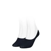 Ženske nogavice TOMMY HILFIGER - stopalke, modre basic, 35/38