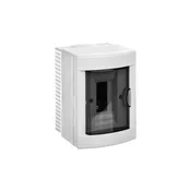 Panasonic Nadometna razdelilna omarica 1-vrstna 2-modulna IP40 Prozorna vrata 90912102 Viko by