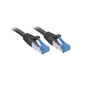 Lindy 47416 networking cable 5 m Cat6a S/FTP (S-STP) Black