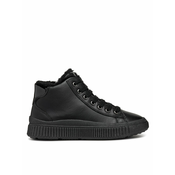 Geox Gležnjarji J Laquinny Girl J46M3G 00085 C9999 M Črna