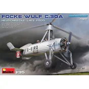 Miniart FOCKE-WULF FW C.30A KOSEK. POZNA PROIZ., (21312456)