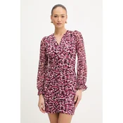 Morgan Vsakodnevna obleka 261-RIBLOO Roza Slim Fit