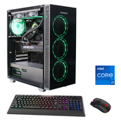 Hyrican Gamemax Draco XD 6990 Intel® Core™ i7 i7-13700F 16 GB DDR4-SDRAM 1 TB SSD NVIDIA GeForce RTX 4080 Windows 11 Home Midi Tower PC/osobno racunalo Crno