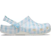 CROCS Decije papuce Classic Gingham 210988-16S, Belo-plave
