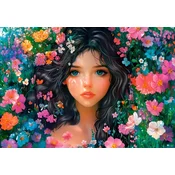 Castorland - Puzzle Poletno dekle - 1 000 kosov