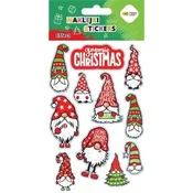 shumee Nalepke Gnome 10x20cm vesele barve