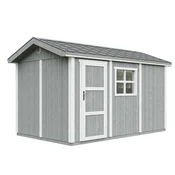 Timbela Vrtna hišica vrhunske kakovosti 8,68 m2 - V252x250x412 cm - s tlemi in bitumenskimi ploščicami - TIMBELA M914-CAVERN STEEL, (5000117256)