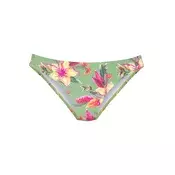 LASCANA Bikini hlačke rumena/svetlo zelena/fuksija/rdeča