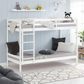 Homestyle4U Pograd, 207x150x96 cm, bela