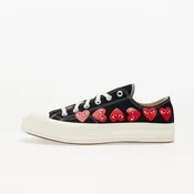 Sneakers Converse x Comme des Garçons PLAY Chuck Taylor 70 OX Multi Heart Black/ Hi Risk Red/ Egret EUR 37.5