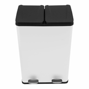 MONSTER 60 L zabojnik z dvema pedaloma v beli barvi, (21569696)