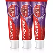 Colgate Max White Purple Reveal osvežilna zobna pasta 3x75 ml