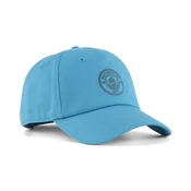 PUMA Manchester City ftblEssentials Cap, Football, Tropical Blue/Green Terrain, OSFA